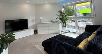 Wohlfühl-Apartment mit Terrasse, Parkplatz & WLAN