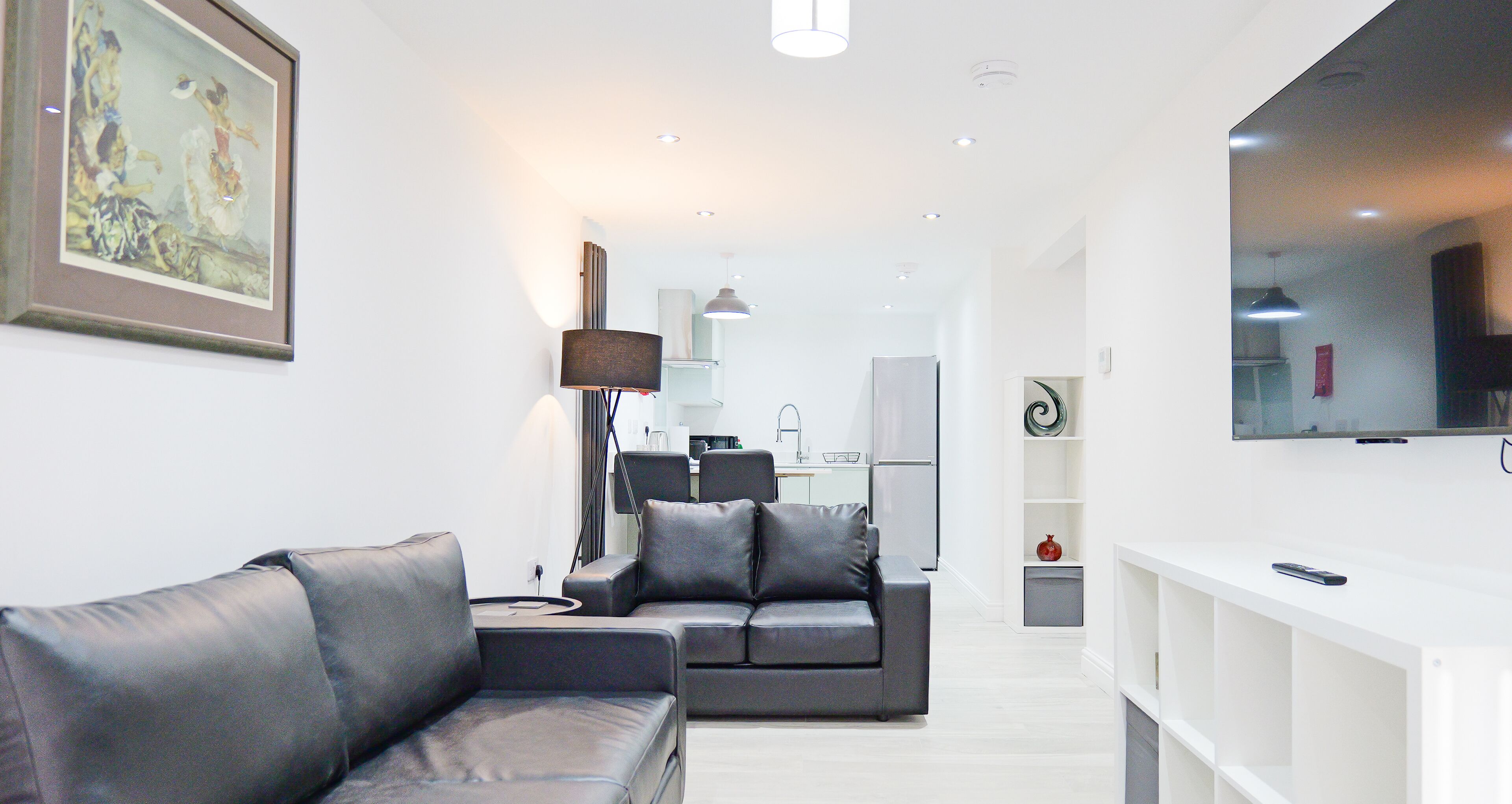 Apartment, 1 Bedroom | Living area | Flat-screen TV