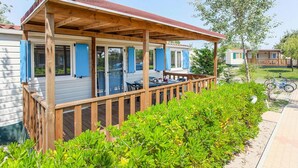 Mobile Home | Outdoor dining - Bungalow in Rosolina by Sandy Beach (Rosolina)
