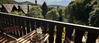 Apartment 'Schmuckkästle' with Mountain View, Shared Garden and Wi-Fi