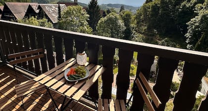 Apartment 'Schmuckkästle' with Mountain View, Shared Garden and Wi-Fi