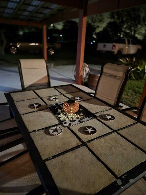 Outdoor dining