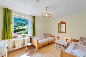 3 habitaciones, wifi y ropa de cama