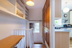 Fridge, oven, stovetop, dishwasher - Quaint 1BD Victorian Flat in Iconic Neighbourhood (Greater London)