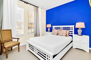 8 Schlafzimmer, Bügeleisen/Bügelbrett, Bettwäsche