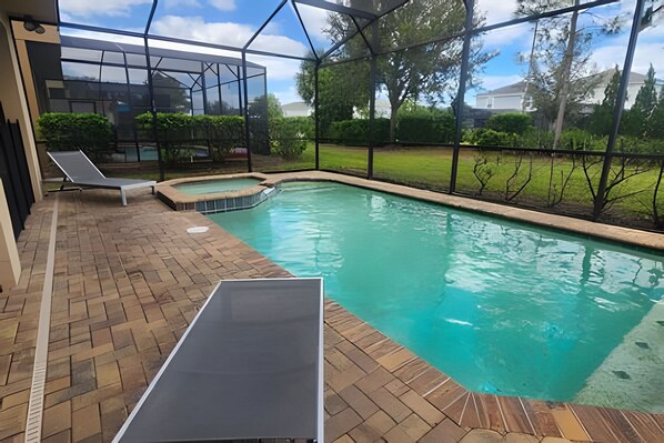 Piscine chauffée