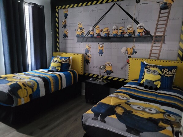 9 bedrooms, iron/ironing board, bed sheets