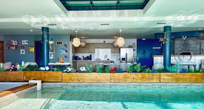 Appartement 'Vacances De RĂȘves' avec Vue sur la Montagne, Piscine intĂ©rieure, au pieds des pistes