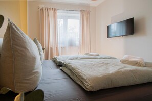 2 makuuhuonetta, ilmainen Wi-Fi