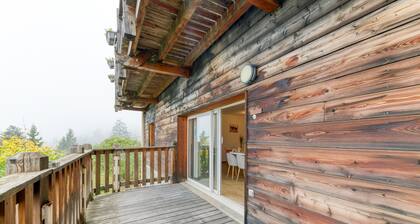 Appartement Gaboureaux avec vue sur la montagne, terrasse privée , au pied des pistes
