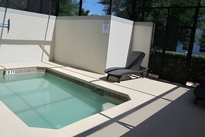 Piscine chauffée