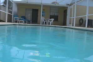 Opvarmet pool