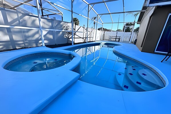 Piscine chauffée