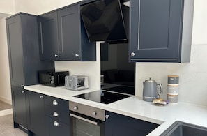 Microwave, oven, stovetop
