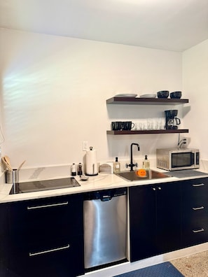Microwave, stovetop