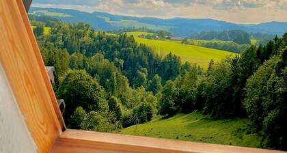Ferienwohnung mit panoramaausblick