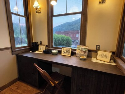 Historical land mark Gauley Bridge  1893 train station