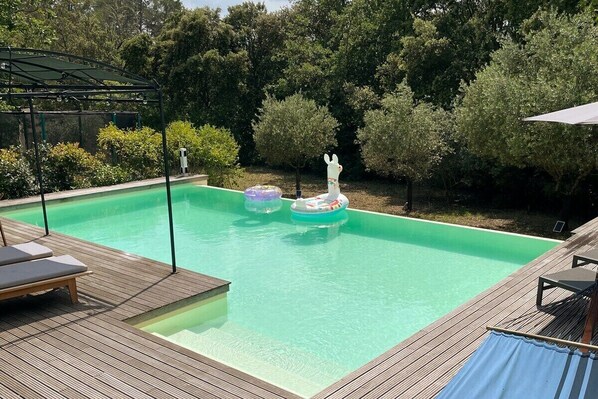 Beheizter Pool