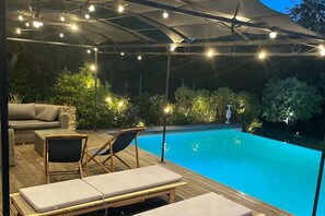 Beheizter Pool
