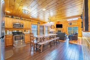 House, Multiple Beds, Pool Access, Garden View (Splash With A View) | Interior - Splash With A View (Pigeon Forge)