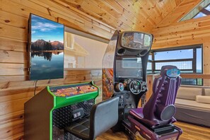 Room, Multiple Beds, Hot Tub, Mountain View (Dolly Valley View) | Game room