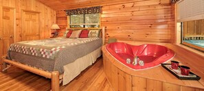Room, 1 King Bed with Sofa bed, Hot Tub, Garden View (Honey Bear Den) | 1 bedroom, free WiFi