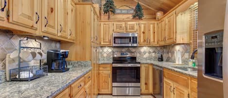 Ferienhaus, Mehrere Betten, Balkon, Gartenblick (Smokies Edge) | Eigene Küche