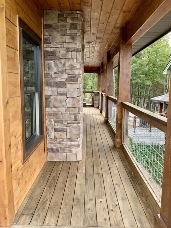 House, Multiple Beds, Hot Tub, Mountain View (Coal Camp Lodge) | View from room