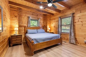 單棟房屋, 多張床, 熱水浴缸, 山景 (Starry Nights) | 3 間睡房、獨特設計、獨特裝修、床單