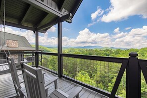 單棟房屋, 多張床, 熱水浴缸, 山景 (Starry Nights) | 住宿地面