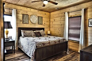 3 bedrooms, individually decorated, individually furnished, bed sheets