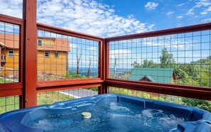 Casa, letti multipli, idromassaggio, vista montagna (High Point Ridge) | Idromassaggio all'aperto