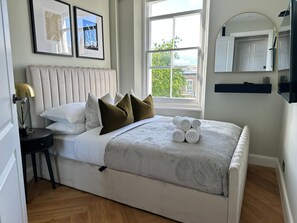 1 soverom, strykejern/-brett, wi-fi og sengetøy