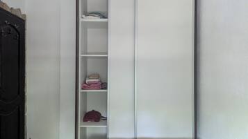 Desk, WiFi (free), bed sheets