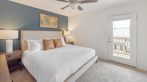 1 bedroom, desk, iron/ironing board, WiFi