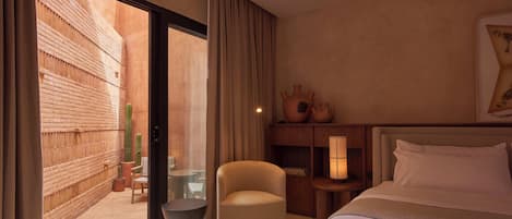 Deluxe Suite, 1 King Bed (A) | Terrace/patio