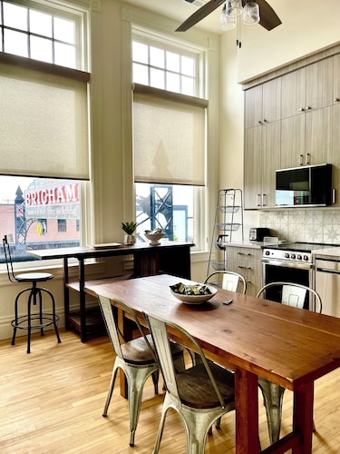 Stunning new loft in historic Union Block. Brand new, walk to everything.