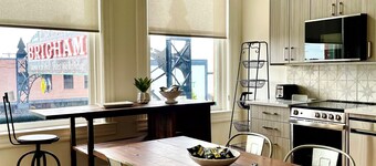 Stunning new loft in historic Union Block. Brand new, walk to everything.