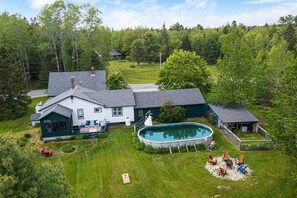 Exterior - New Spacious Acadia Home with Pool! (Hancock)