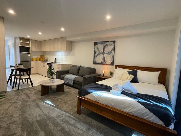 1 chambre, fer et planche à repasser, Wi-Fi, draps fournis