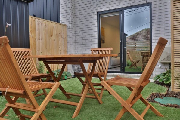 Restauration en plein air