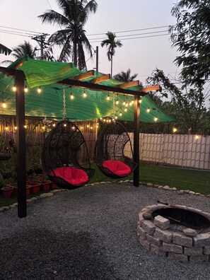 Overnattingsstedets uteområder