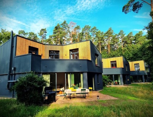 Vacation home directly on the lake Uckermark