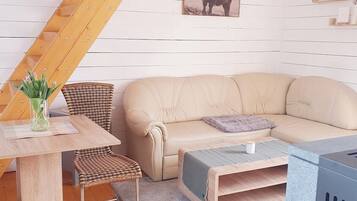 Fernseher, Kamin