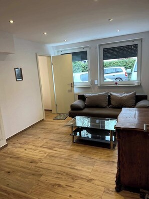 TV, fireplace - House Sonnenschein Su (Wunstorf)