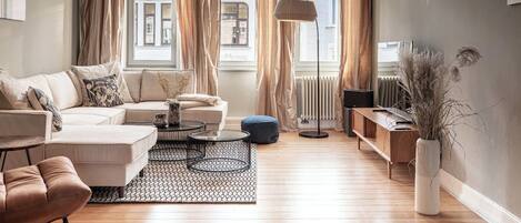 TV, books, offices