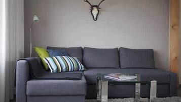 TV, caminetto