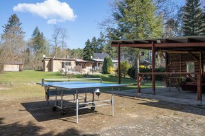 Outdoor dining - Ferienhaus Neuland 4 – Entspannung in Seenähe (Lychen)