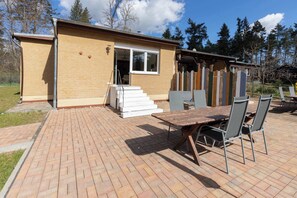 Outdoor dining - Ferienhaus Neuland 5 - Entspannung in Seenähe (Lychen)