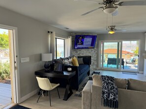 Älytelevisio, takka